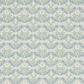 Bellflowers Wallpaper - Morris - Grey/Fennel