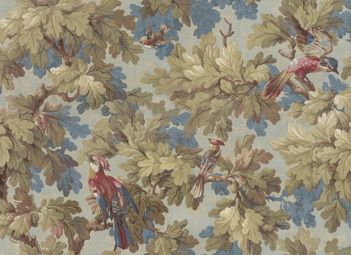 Benjamin - Sandberg -  Custom Sized Wallpaper Mural (per m2) - Forest Green