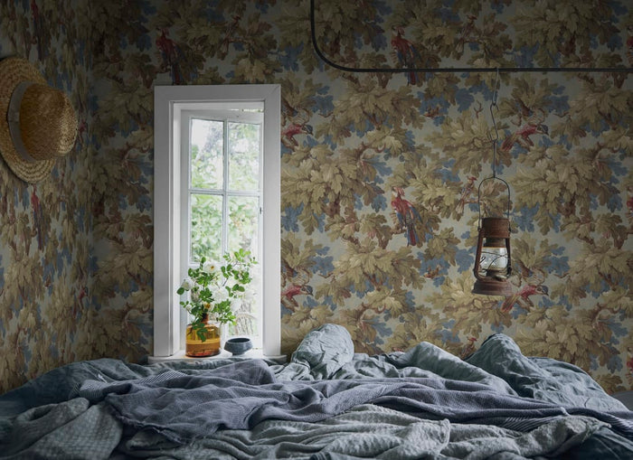 Benjamin - Sandberg -  Custom Sized Wallpaper Mural (per m2) - Forest Green