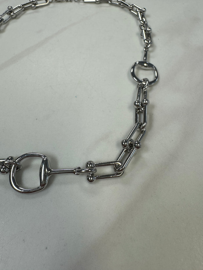 Bit & Chain Necklace