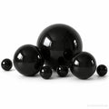 Black Big Matte Inflatable Balls ¨C Reusable Party & Event Decor-ubackdrop