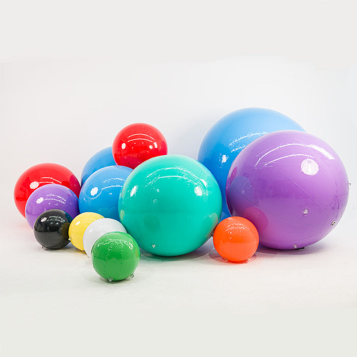 Red Big Matte Inflatable Balls ¨C Reusable Party & Event Decor-ubackdrop