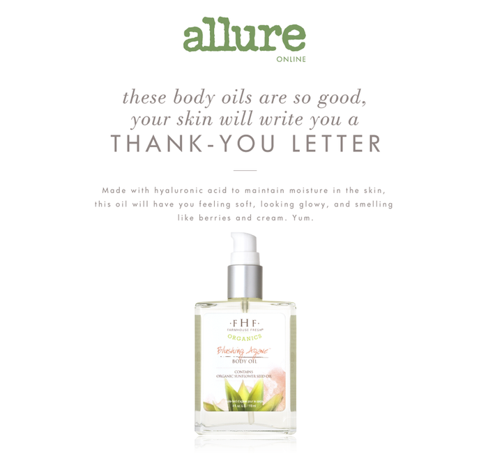 Blushing Agave Body Oil