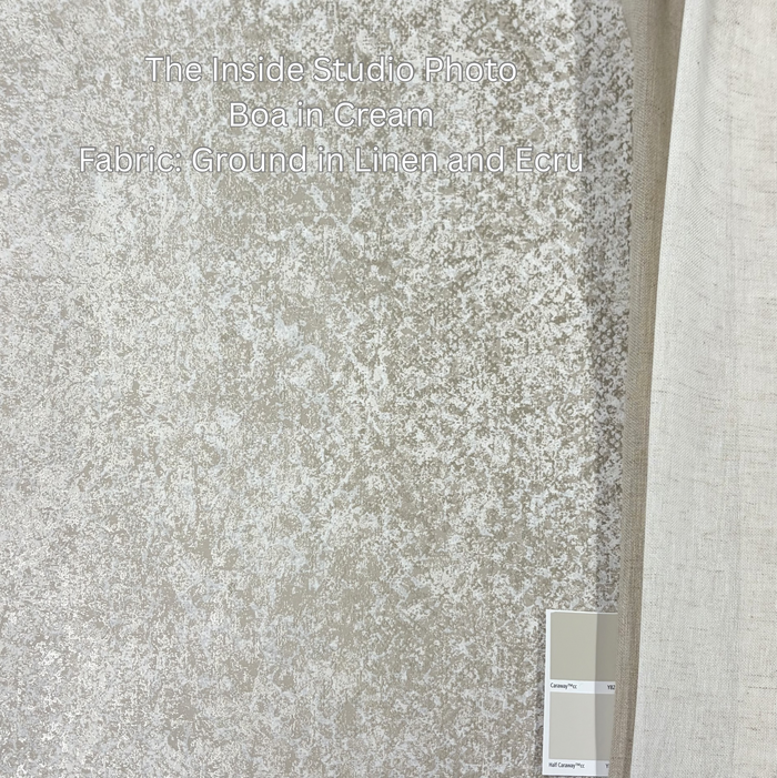 Boa Wallpaper - Cream