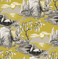 Boulevard Egret Park CORK - Ochre + Gold - Custom Sized Wallpaper Mural (per m2)