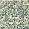 Brer Rabbit by Morris Wallpaper - Blue/Neutral