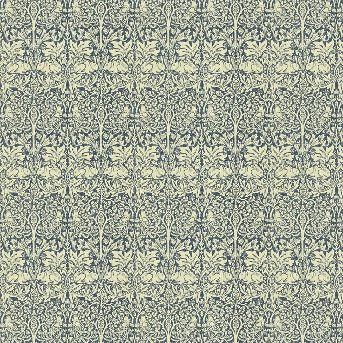 Brer Rabbit by Morris Wallpaper - Blue/Neutral