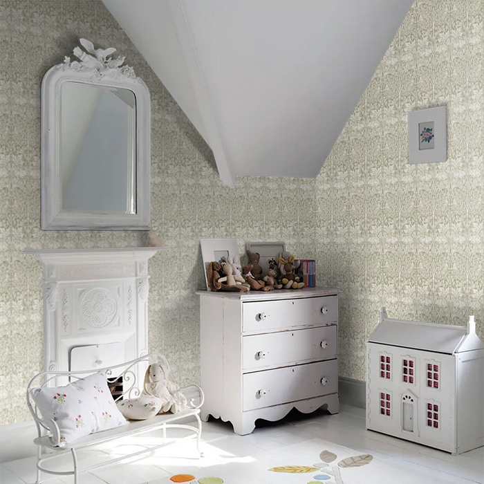 Brer Rabbit by Morris Wallpaper - Leaf Green