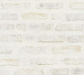 Brick Wallpaper - Pale Beige/Cream - Vinyl