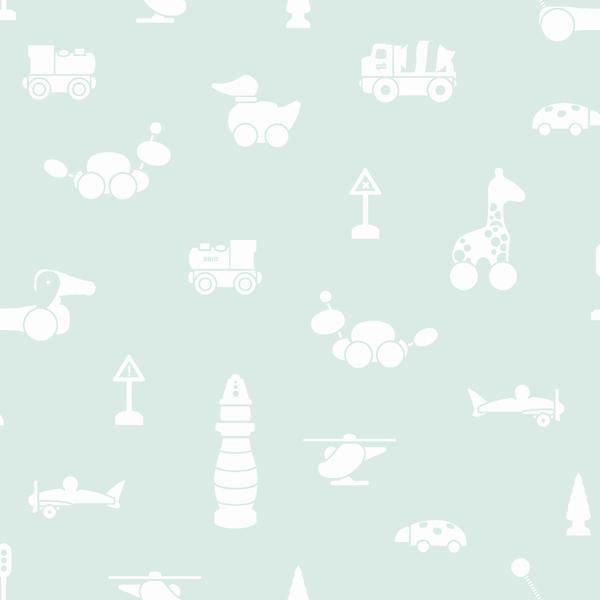 Brio Icons Wallpaper - LAST ROLL