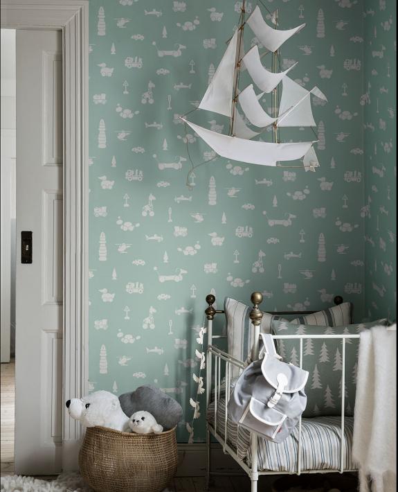 Brio Icons Wallpaper - LAST ROLL