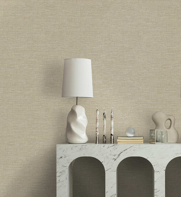 Brocade Wallpaper - Cream