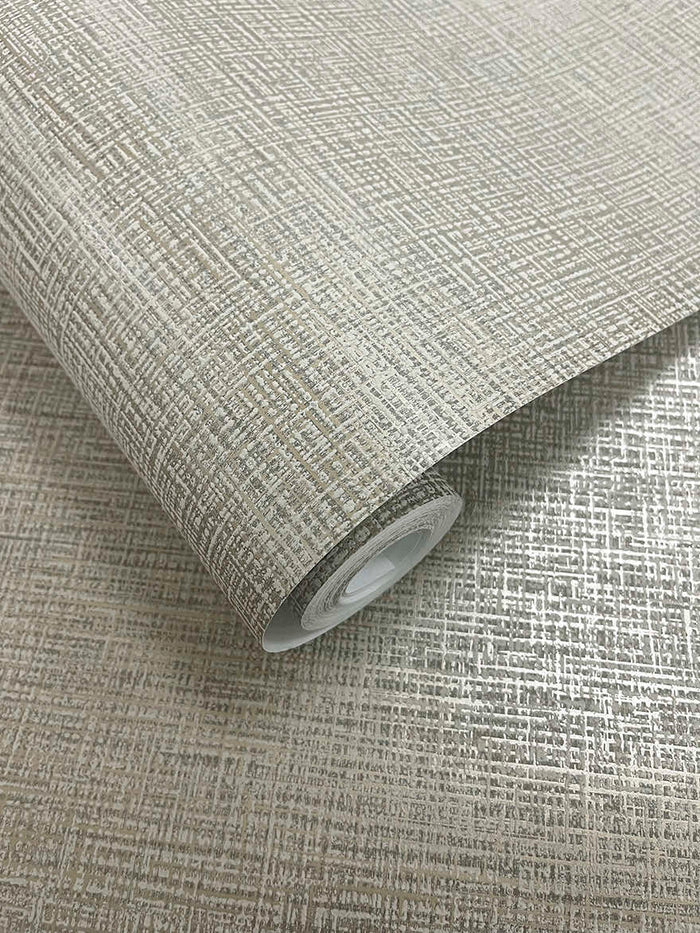 Brocade Wallpaper - Grey
