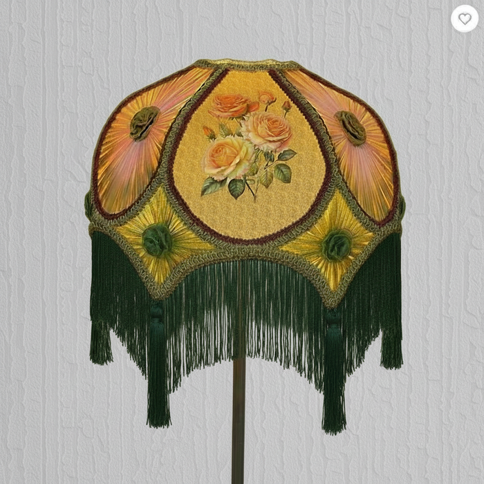 Lamp with Light Grey RD6300 Buckingham Anaglypta Wallpaper