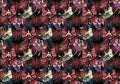 Burlesque Baby - Custom Sized Wallpaper Mural (per m2)