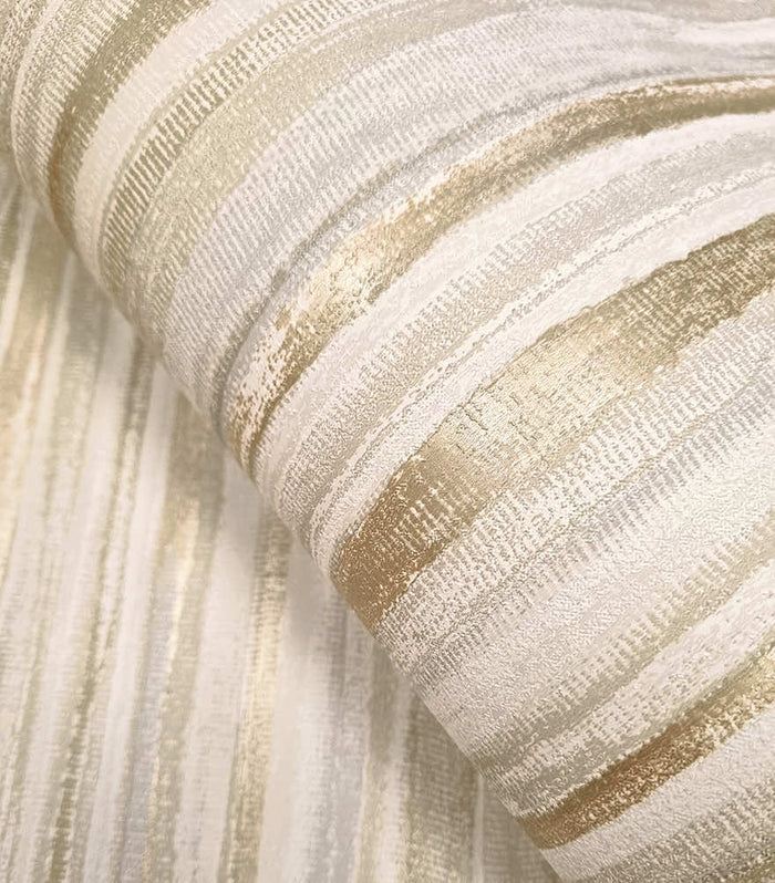 Calico Textured Wallpaper - Cream