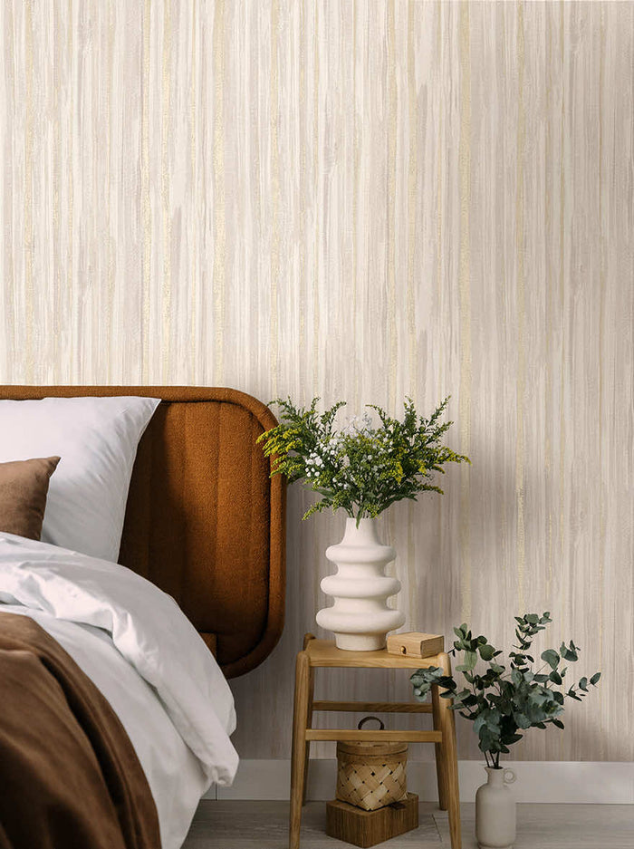 Calico Textured Wallpaper - Dove