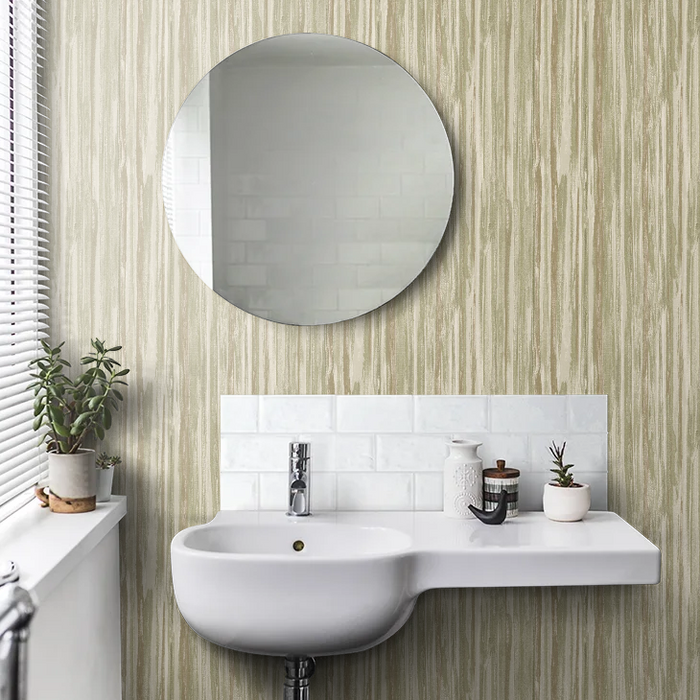 Calico Textured Wallpaper - Sage