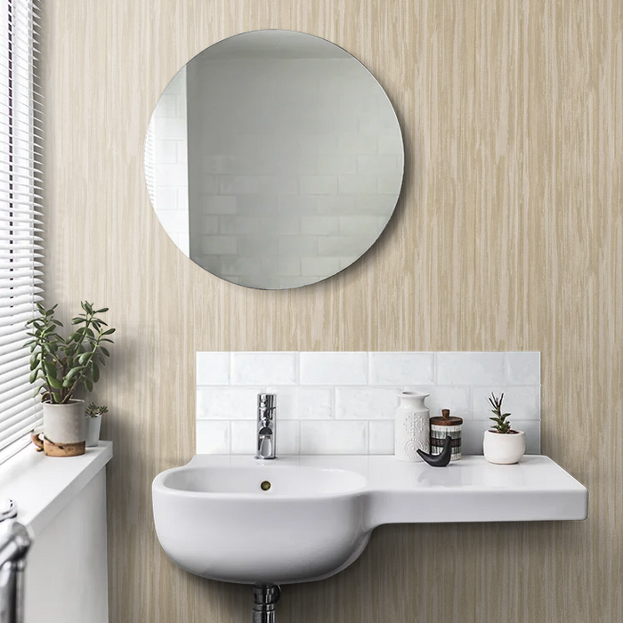 Calico Textured Wallpaper - Taupe