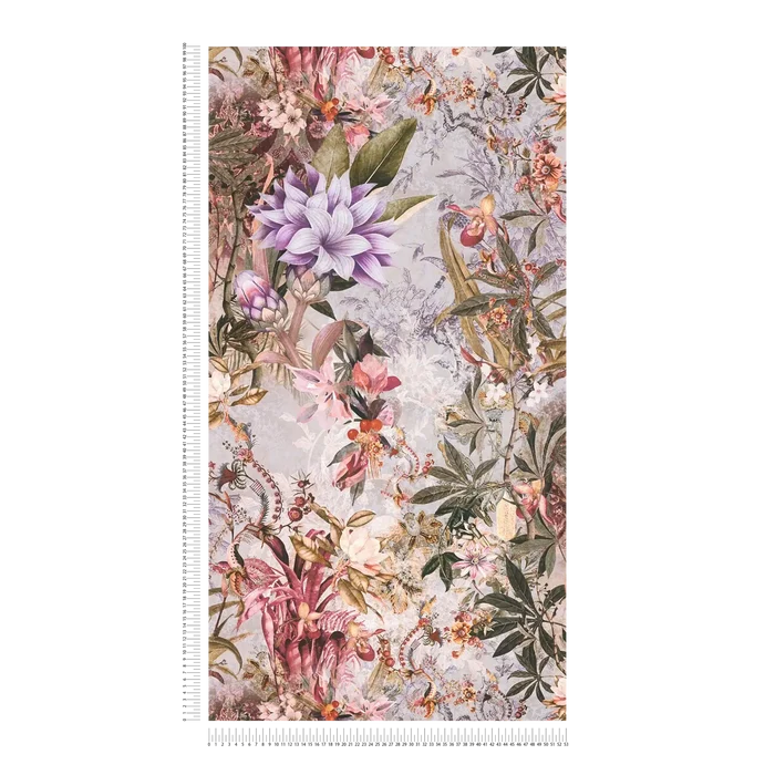 Calm Tropics – Floral Wallpaper – Lilac