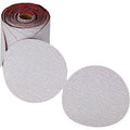 Carborundum Premier Red Sandpaper PSA Sanding Disc  6" 180 Grit 100 Per Roll