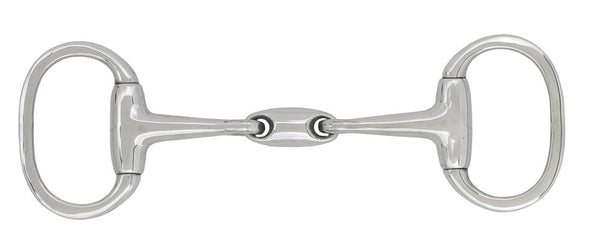 Centaur® Stainless Steel Eggbutt Bit with Oval Mouth