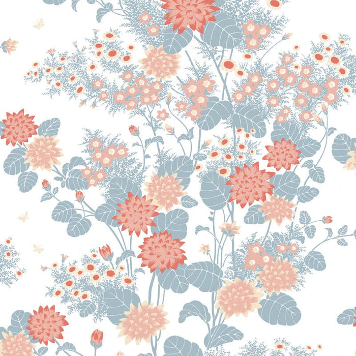 Chinese Floral Florence Broadhurst Wallpaper - Dawn