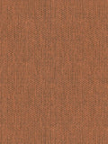 Chunky Weave Wallpaper - Burnt Orange