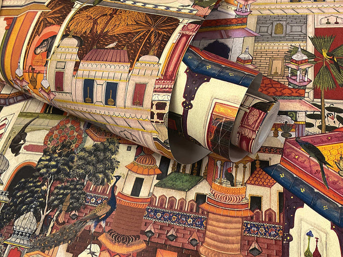 Civita - Moroccan City Wallpaper - Multi - Last 25 Rolls