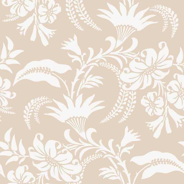 Cole and Sons - Cranley Wallpaper - Cream on Beige