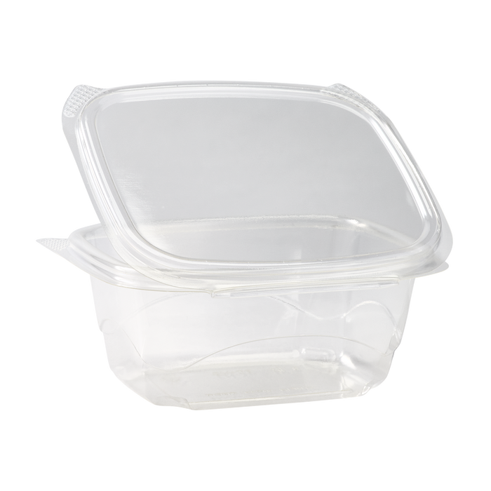Compostable 16oz Hinged Deli Containers - Eco-Friendly Medium 16 oz Hinged Deli Box - 200 count-To-Go Packaging-Karat-Restaurant Supply Drop
