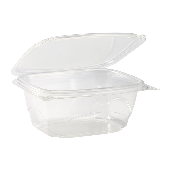 Compostable 16oz Hinged Deli Containers - Eco-Friendly Medium 16 oz Hinged Deli Box - 200 count-To-Go Packaging-Karat-Restaurant Supply Drop