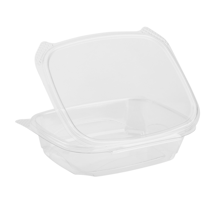 Compostable 24oz Hinged Deli Containers - Eco-Friendly Large Hinged Deli Boxes - 200 count-To-Go Packaging-Karat-Restaurant Supply Drop