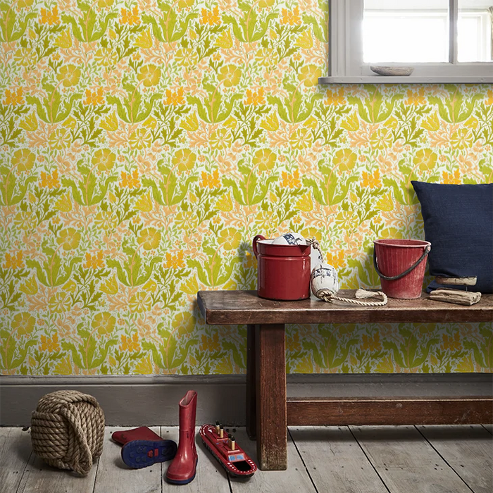 Compton Wallpaper - Summer Yellow