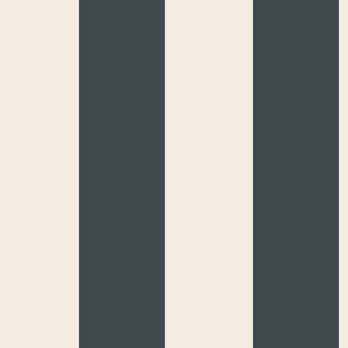 Cordelia – Stripe Wallpaper – Navy Black