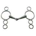 Coronet 3 Ring Continental Snaffle Gag Bit