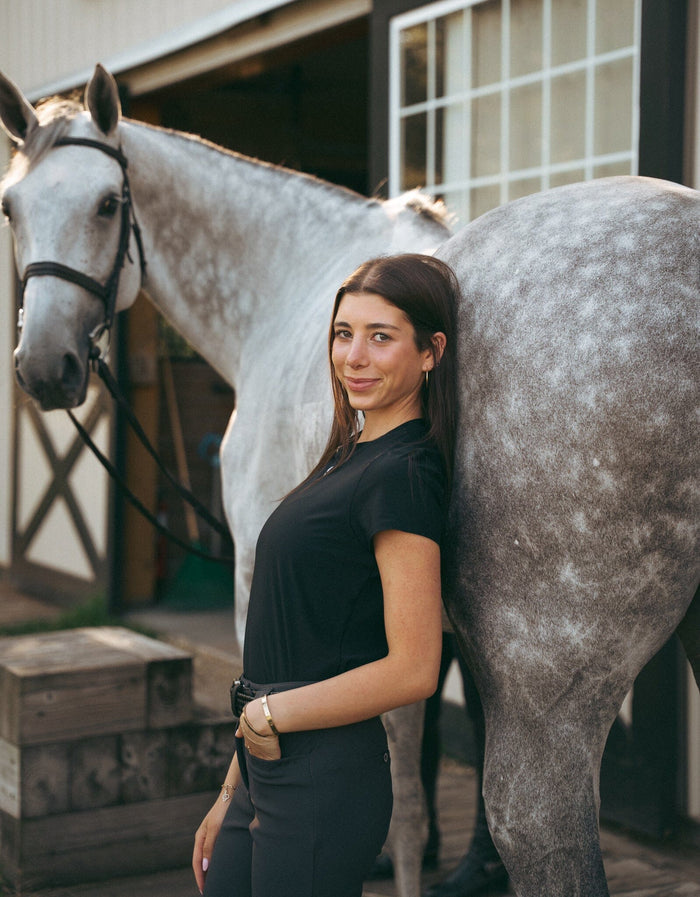 CRINIERE Chloe Lightweight Breeches | Graphite - Equiluxe Tack