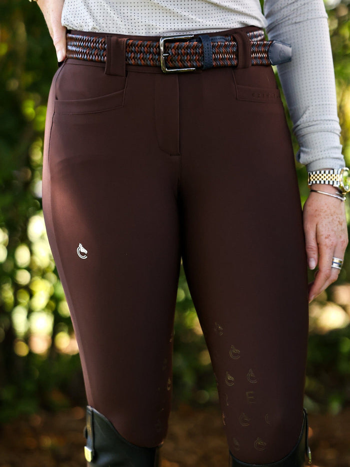 CRINIERE Chloe Lightweight Breeches | Mocha - Equiluxe Tack