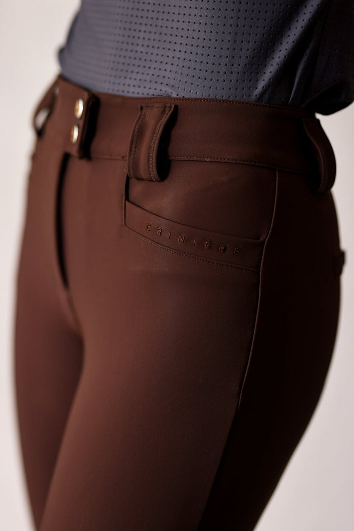 CRINIERE Chloe Lightweight Breeches | Mocha - Equiluxe Tack
