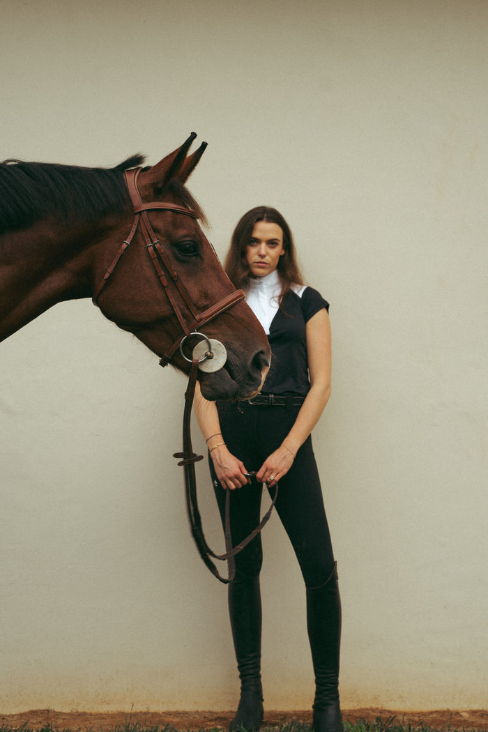 CRINIERE Juliette High Compression Breeches | Black - Equiluxe Tack