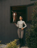 CRINIERE Juliette High Compression Breeches | Perfect Grey - Equiluxe Tack