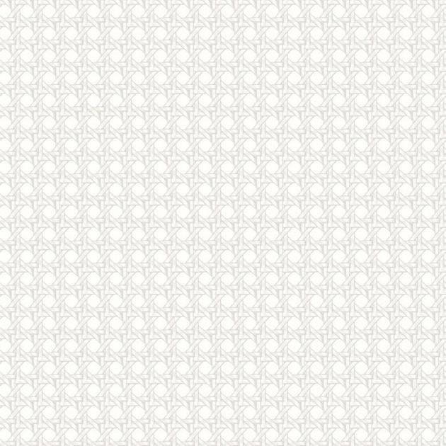Cuba Paja Vinyl Wallpaper - Blanc White - Last 9 Rolls