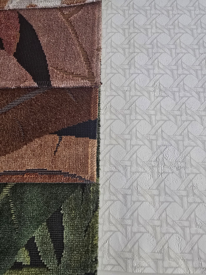 Cuba Paja Vinyl Wallpaper - Blanc White - Last 9 Rolls