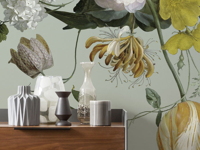 Cultive Large Scale Floral Mural Panel 250cm H x 200 W