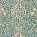 Daisy & Oak Wallpaper - Powder Blue / Blush