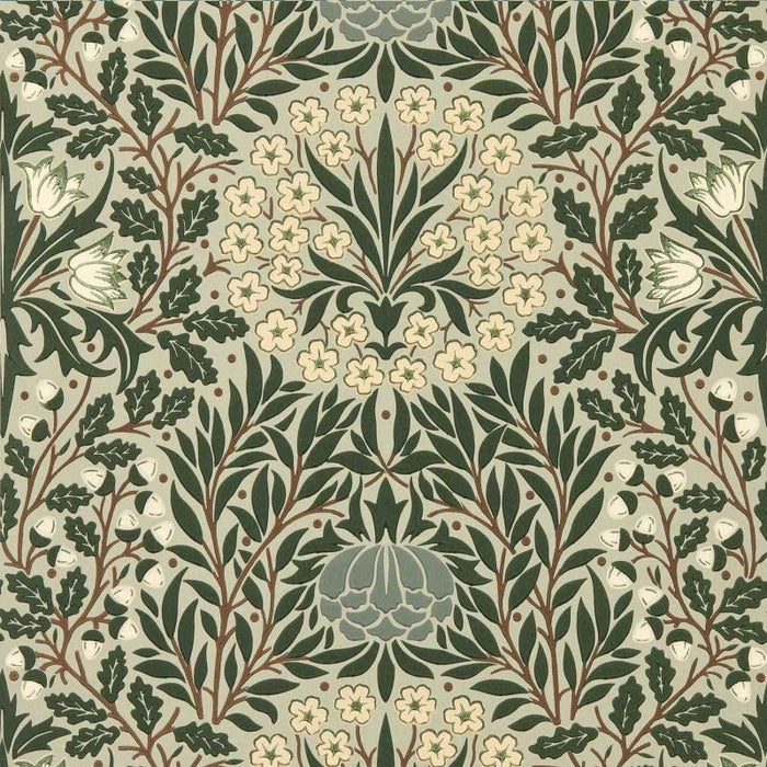 Daisy & Oak Wallpaper - Sage / Forest