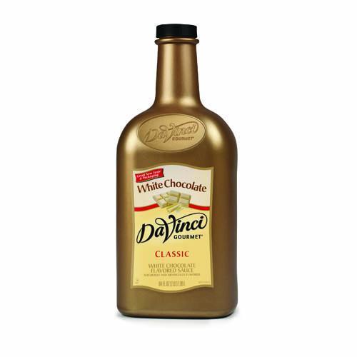 DaVinci White Chocolate Sauce (64oz)-Sauces-DaVinci Gourmet-Restaurant Supply Drop