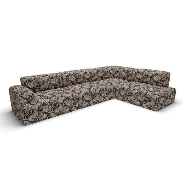 Desa Tiger Fabric - Natural