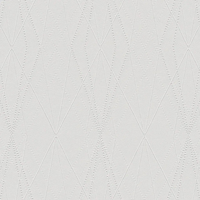 Diamond Relief Wallpaper - Brown