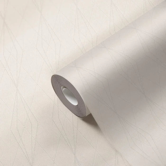 Diamond Relief Wallpaper - Grey